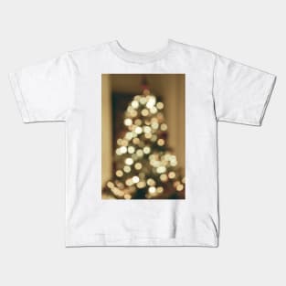 Christmas Tree Lights Kids T-Shirt